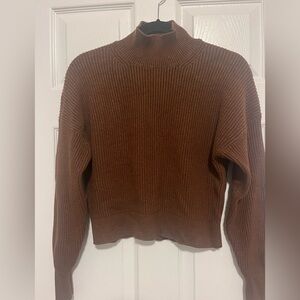 J. Crew Brown Turtleneck Sweater Size S